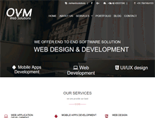 Tablet Screenshot of ovmwebsolutions.com